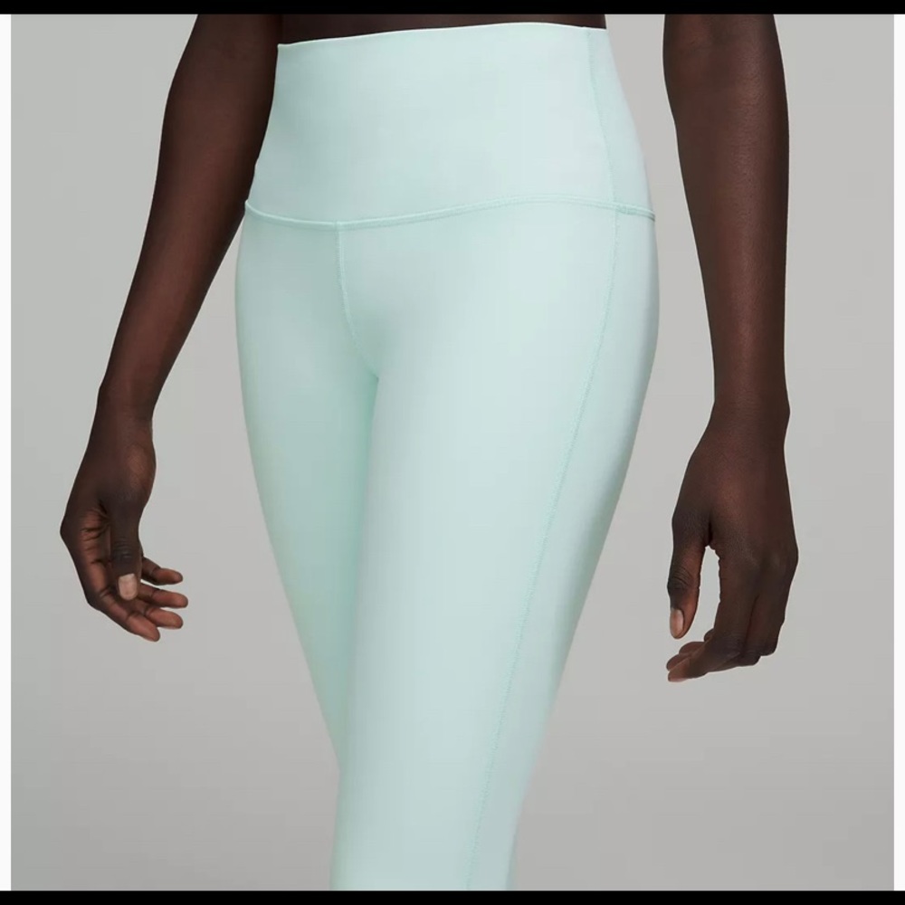 Lululemon Align 28” leggings Delicate Mint size 8